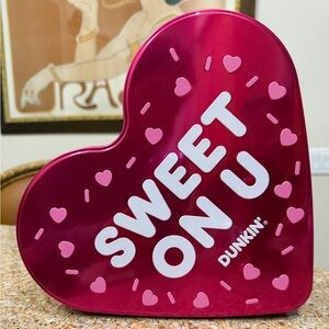 Valentine's Day Munchkins Donut Hole Treats Tin